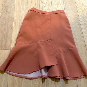 Like new Pink flounce skirt